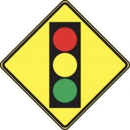 Accuform INTERSECTION WARNING SIGN SIGNAL FRW328HP FRW328HP